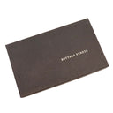 ボッテガヴェネタ BOTTEGA VENETA イントレチャート コンチネンタル ウォレット ブラウン×レッド レザー 長財布 ガンメタル金具 茶 二つ折り