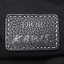 クリスチャン・ディオール Christian Dior KAWS BEE サドルバッグ ブラック レザー ボディバッグ シルバー金具 黒 ハチ カウズ コラボ