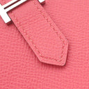 エルメス HERMES ベアンスフレ ローズアザレ ヴォーエプソン 長財布 シルバー金具 二つ折り財布