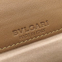 ブルガリ BVLGARI ブルガリ ブルガリ コローレ 33625 ブラウン レザー 長財布 ゴールド金具 茶 二つ折り サークルロゴ