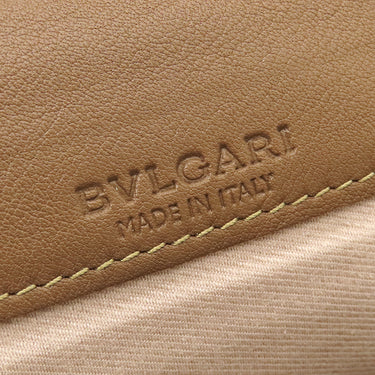 ブルガリ BVLGARI ブルガリ ブルガリ コローレ 33625 ブラウン レザー 長財布 ゴールド金具 茶 二つ折り サークルロゴ