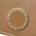 ブルガリ BVLGARI ブルガリ ブルガリ コローレ 33625 ブラウン レザー 長財布 ゴールド金具 茶 二つ折り サークルロゴ