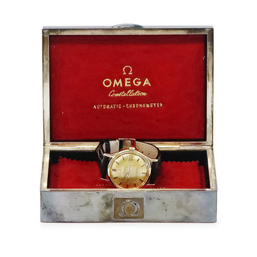 腕時計 オメガ OMEGA コンステレーション 168.005 自動巻き メンズ K18YG無垢 Cal.561 デイト ヴィンテージ