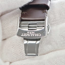 腕時計 ショーメ CHAUMET ダンディ XL クロノグラフ W11790-30V 自動巻き メンズ K18PG×SS コンビ シルバー スモールセコンド