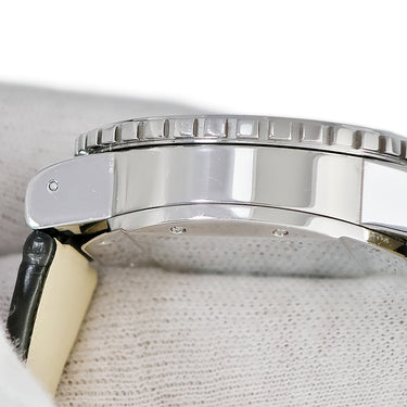 腕時計 ショーメ CHAUMET クラスワン クロノグラフ クオーツ メンズ 純正ダイヤ グレー デイト 逆回転防止ベゼル スモールセコンド