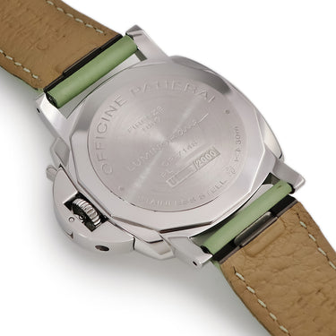 腕時計 パネライ PANERAI ルミノール ドゥエ PAM00755 U番 自動巻き メンズ レディース U番 グレー デイト スモールセコンド