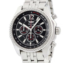 腕時計 ブライトリング BREITLING ベントレー バーナート 42 スペシャルエディション A41390 自動巻き メンズ ブラック クロノグラフ