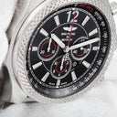 腕時計 ブライトリング BREITLING ベントレー バーナート 42 スペシャルエディション A41390 自動巻き メンズ ブラック クロノグラフ