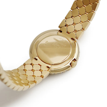 腕時計 ロレックス ROLEX チェリーニ 6221/8 K番 クオーツ レディース メーカーOH済 K番 K18YG無垢 純正ダイヤ ホワイト シェル