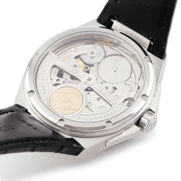 腕時計 IWC IWC ビッグインヂュニア 7デイズ IW500501 自動巻き メンズ OH済 ブラック パワーリザーブインジケーター