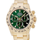 腕時計 ロレックス ROLEX コスモグラフ デイトナ 116508 ランダム番 自動巻き メンズ ランダム番 K18YG無垢 グリーン 緑 スモールセコンド