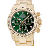 腕時計 ロレックス ROLEX コスモグラフ デイトナ 116508 ランダム番 自動巻き メンズ ランダム番 K18YG無垢 グリーン 緑 スモールセコンド