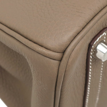 エルメス HERMES バーキン30 エトゥープ トゴ ハンドバッグ シルバー金具 グレージュ 2024年製