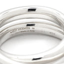エルメス HERMES ヴェルティージュ GM シルバー シルバー925 #58(JP18) リング 指輪 Vertige SV925 AG925 17号
