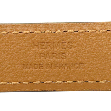 エルメス HERMES ケリー 18 ホワイト ヴォーエプソン GP ベルト シルバー金具 白 ターンロック金具 スライド調節