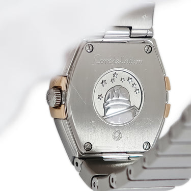 腕時計 オメガ OMEGA コンステレーション ブラッシュクォーツ 123.20.24.60.53.002 クオーツ レディース K18RG×SS 純正ダイヤ
