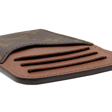 ルイヴィトン LOUIS VUITTON ポルトカルト ロミー M81881 アルマニャック モノグラムキャンバス カードケース ゴールド金具 フラグメントケース コインケース
