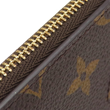 ルイヴィトン LOUIS VUITTON ポルトカルト ロミー M81881 アルマニャック モノグラムキャンバス カードケース ゴールド金具 フラグメントケース コインケース