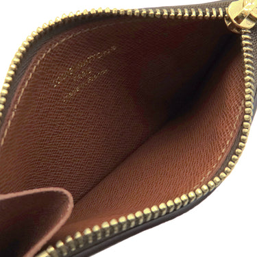 ルイヴィトン LOUIS VUITTON ポルトカルト ロミー M81881 アルマニャック モノグラムキャンバス カードケース ゴールド金具 フラグメントケース コインケース