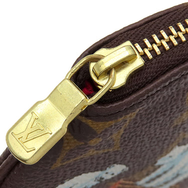 ルイヴィトン LOUIS VUITTON ポルトモネ ロン M62088 モノグラム モノグラムキャンバス コインケース ゴールド金具 シロクマ クリスマス限定