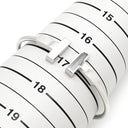 ティファニー Tiffany & Co Tワイヤー ラージサイズ ホワイトゴールド K18WG ブレスレット T&Co. Au750 18K バングル