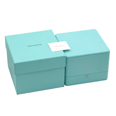 ティファニー Tiffany & Co Tワイヤー ラージサイズ ホワイトゴールド K18WG ブレスレット T&Co. Au750 18K バングル