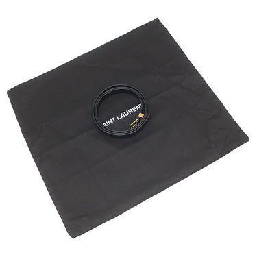 イヴ・サンローラン Yves Saint Laurent マンハッタン ショルダー 579271 ブラック カーフ 2WAYバッグ ゴールド金具 黒 クラッチ