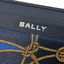 バリー BALLY カードホルダー MLB01U ミッドナイトブルー レザー カードケース 新品 未使用 カード入れ 航海
