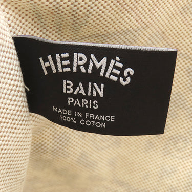 エルメス HERMES フラットポーチ H103581M マリン×コライユ コットン ポーチ シルバー金具 【ジン&レオ】 ニューヨッティング