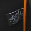 エルメス HERMES トゥルースフラット ネオバン MM ブルーマリン ナイロン ポリアミド エラスタン ポーチ マットブラック金具 紺 ウエットスーツ風 ボンディング