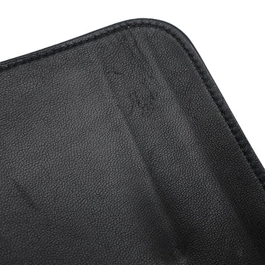 エルメス HERMES ドゴンデュオ ドゴンGM ブラック トゴ 長財布 シルバー金具 黒
