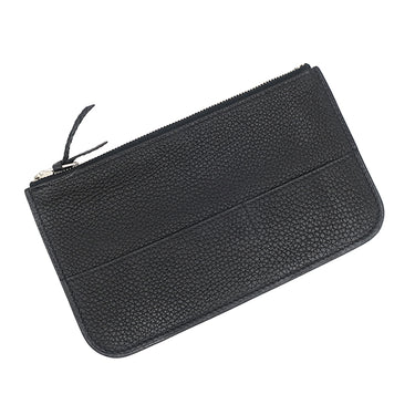 エルメス HERMES ドゴンデュオ ドゴンGM ブラック トゴ 長財布 シルバー金具 黒