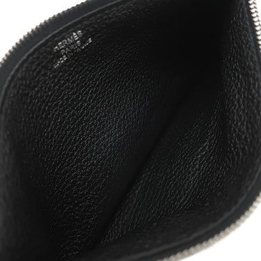 エルメス HERMES ドゴンデュオ ドゴンGM ブラック トゴ 長財布 シルバー金具 黒