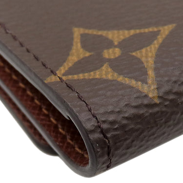 ルイヴィトン LOUIS VUITTON ミュルティクレ6 M62630 モノグラム モノグラムキャンバス キーケース ゴールド金具 茶 6連 6本 イニシャル入り