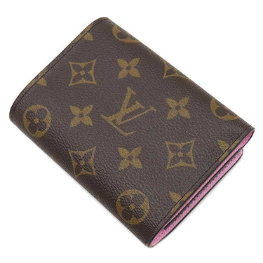 ルイヴィトン LOUIS VUITTON ポルトフォイユ ヴィクトリーヌ M80873 モノグラム モノグラムキャンバス 三つ折り財布 ゴールド金具 ヴィヴィエンヌ 桜