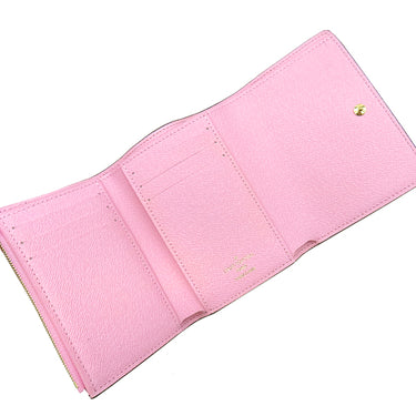 ルイヴィトン LOUIS VUITTON ポルトフォイユ ヴィクトリーヌ M80873 モノグラム モノグラムキャンバス 三つ折り財布 ゴールド金具 ヴィヴィエンヌ 桜
