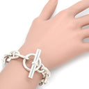 エルメス HERMES シェーヌダンクル GM シルバー シルバー925 ブレスレット 13コマ スターリングシルバー AG925