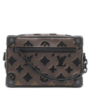 ルイヴィトン LOUIS VUITTON ミニ ソフトトランク M68970 モノグラムタフタ―ジュ モノグラムキャンバス タフタ―ジュ ショルダーバッグ ブラック金具 茶 黒