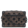ルイヴィトン LOUIS VUITTON ミニ ソフトトランク M68970 モノグラムタフタ―ジュ モノグラムキャンバス タフタ―ジュ ショルダーバッグ ブラック金具 茶 黒
