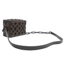 ルイヴィトン LOUIS VUITTON ミニ ソフトトランク M68970 モノグラムタフタ―ジュ モノグラムキャンバス タフタ―ジュ ショルダーバッグ ブラック金具 茶 黒