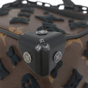 ルイヴィトン LOUIS VUITTON ミニ ソフトトランク M68970 モノグラムタフタ―ジュ モノグラムキャンバス タフタ―ジュ ショルダーバッグ ブラック金具 茶 黒