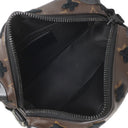 ルイヴィトン LOUIS VUITTON ミニ ソフトトランク M68970 モノグラムタフタ―ジュ モノグラムキャンバス タフタ―ジュ ショルダーバッグ ブラック金具 茶 黒