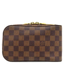 ルイヴィトン LOUIS VUITTON ジェロニモス N51994 ダミエエベヌ ダミエキャンバス ボディバッグ ゴールド金具 ウエストバッグ 旧型