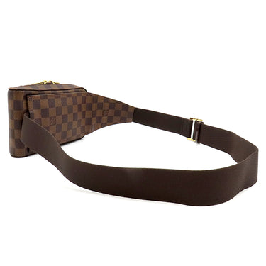 ルイヴィトン LOUIS VUITTON ジェロニモス N51994 ダミエエベヌ ダミエキャンバス ボディバッグ ゴールド金具 ウエストバッグ 旧型