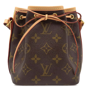 ルイヴィトン LOUIS VUITTON ナノノエ M41346 モノグラム モノグラム 
