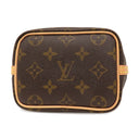 ルイヴィトン LOUIS VUITTON ナノノエ M41346 モノグラム モノグラムキャンバス ショルダーバッグ ゴールド金具 茶 ミニバッグ