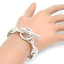 エルメス HERMES シェーヌダンクル GM シルバー シルバー925 ブレスレット 15コマ スターリングシルバー AG925