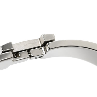 エルメス HERMES クリックHH PM ブラックXシルバー メタル エナメル ブレスレット Hブレス 黒