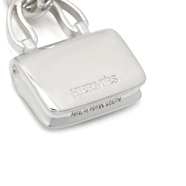 エルメス HERMES アミュレット コンスタンス ペンダント シルバー シルバー925 ネックレス バッグモチーフ AG925