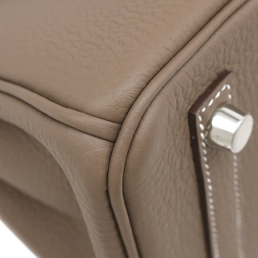 エルメス HERMES バーキン 25 エトゥープ トゴ ハンドバッグ シルバー金具 新品 未使用 グレージュ 2025年製